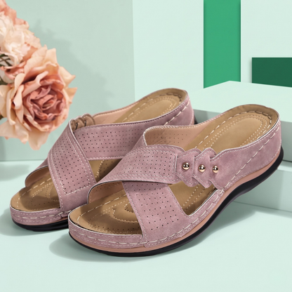 Nerila™ – Atmungsaktive orthopädische Keilsandalen mit hohem Tragekomfort