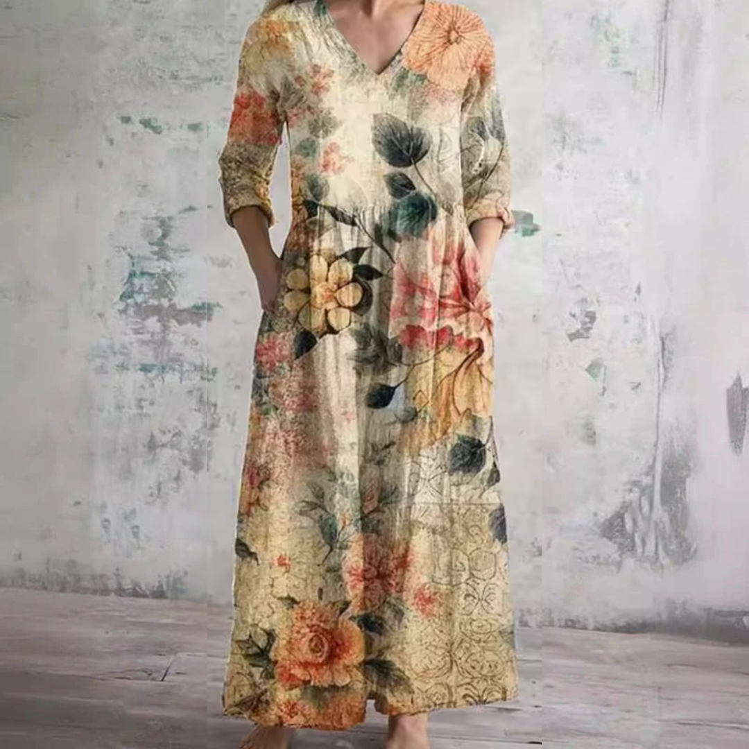 Tiara™ - Blumenmuster-Sommerkleid