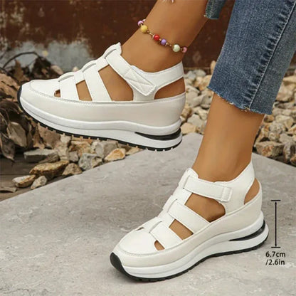 Moire™ - Geschlossene Damen-Sneaker-Sandalen